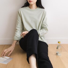[시즌오프]코튼 스판 라운드 긴팔 레이어드 10컬러 티셔츠_5