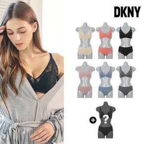 [하프클럽/DKNY UNDERWEAR]반값DKNY 시티뮤즈 브라팬티 콜렉션 7세트