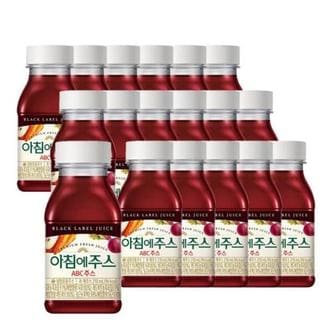  서울우유 아침에주스 블랙라벨 ABC 210ml 18개 .