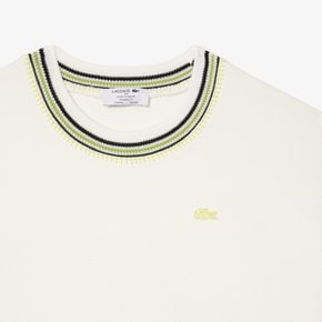 [시흥점] 여성 컬러 티핑 릴랙스핏 스웻셔츠 SF4124-54N