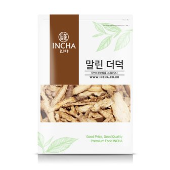 인차 국내산 건조 말린 더덕 더덕차 300g 건더덕