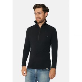 4456086 Danish Endurance HALFZIP - Jumper black