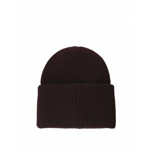 여성 Beanies 맥시 로고 니트 비니 WQ124Y00596DXXX547 Burgundy /8