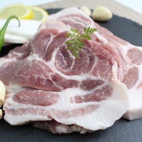 보성녹차 먹인 한돈 생목살(보쌈용) 500g