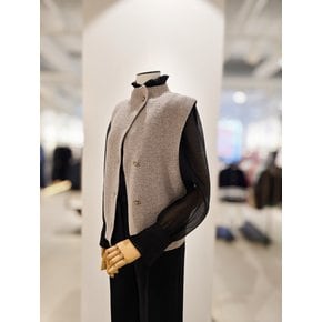 [파주점] 울 글리터 미들넥 니트 베스트 CRAA1VT361