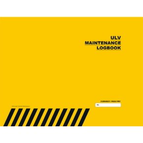 초경량비행장치 기체정비기록부 : ULV Maintenance Log Book [화진유통]