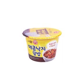 오뚜기 맛있는 매콤낙지 덮밥 컵밥 250g 6개