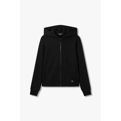 ARMANI EXCHANGE 여성 코튼 블렌드 후드 집업( A425131503) 블랙