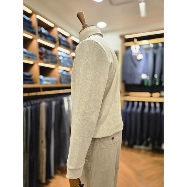 [여주점] 코오롱 브렌우드 남성 기모 솔리드 폴로넥 티셔츠 BRTAW25411IVX