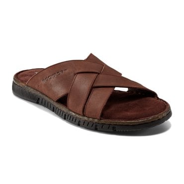 락포트 남성화 자야 슬라이드 슬리퍼 DARK BROWN RM0065