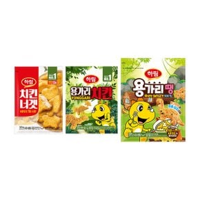 용가리치킨 300g+치킨너겟 300g+용가리땡 500g 각1봉_P340101950