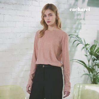 까사렐 [온플] 까사렐 25SS 시어슬럽 긴팔 티블라우스 5종
