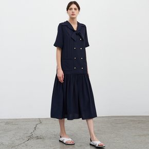 SAILOR FLARE DRESS_NAVY