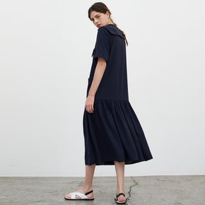 SAILOR FLARE DRESS_NAVY