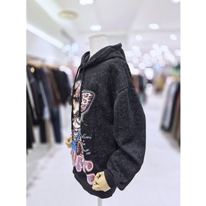 펑키 소녀 후드 티셔츠 MN12TS004