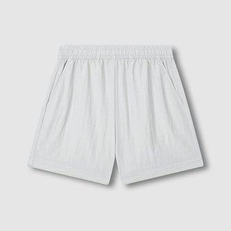 JAJU 여 크링클 배색 스티치 하프 팬츠 J1262010920BA