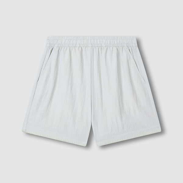 여 크링클 배색 스티치 하프 팬츠 J1262010920BA