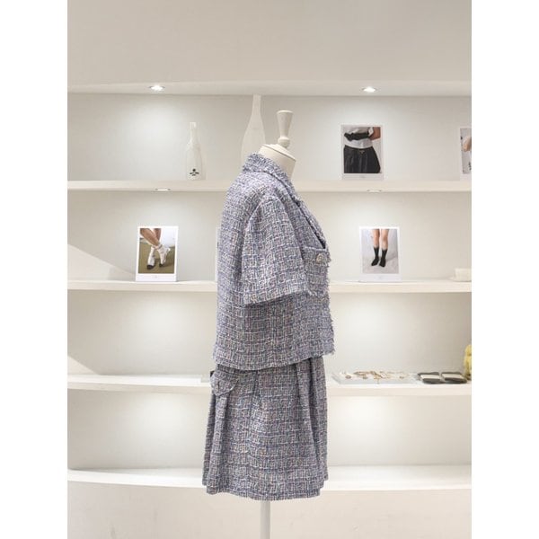 [여주점] 여성 프린지 트위드 셋업 자켓 (L262MSF031)