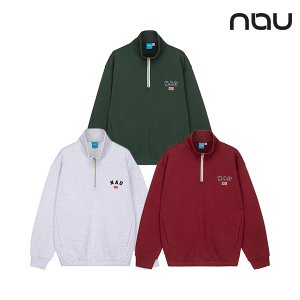 nau 정가:119000 nau 공용 U 스웻반집업티셔츠 _1NUTSF2902