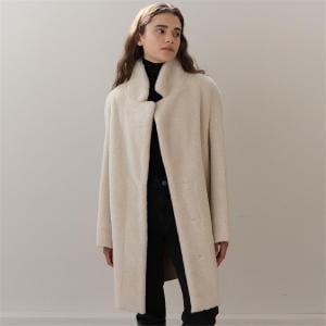 blank03 [블랭크03] wool shearing single coat (cream)