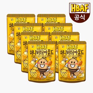 HBAF [본사직영] 바프 허니버터 아몬드 40g 8봉 세트