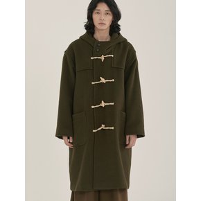 unisex duffle coat khaki