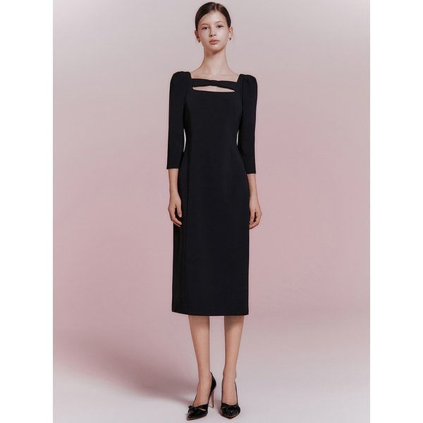 Poe ribbon dress(2colors)