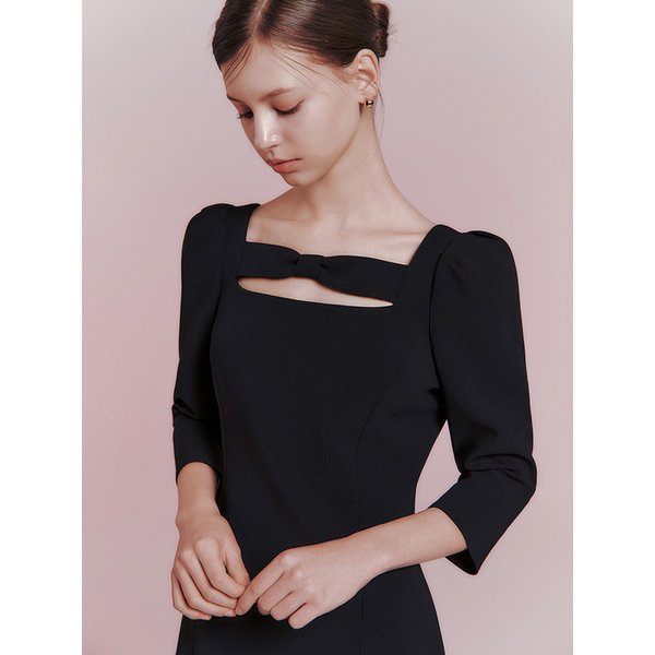 Poe ribbon dress(2colors)