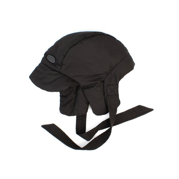Bubble Padding Black Balaclava 패딩모자