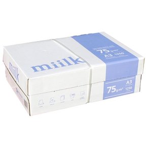 밀크 A3 75g 1BOX/A3용지/복사용지