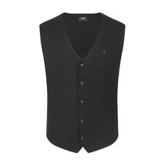 레노마 V넥 오픈  니트 베스트 [ROFSW1001-BK]