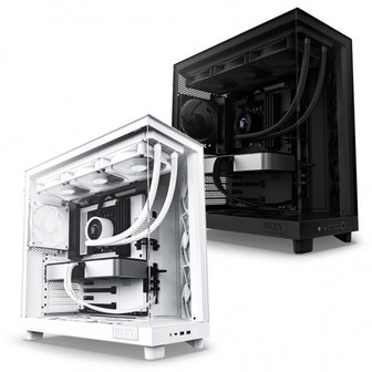 엠지솔루션 NZXT H6 Flow Matte White (미들타워)