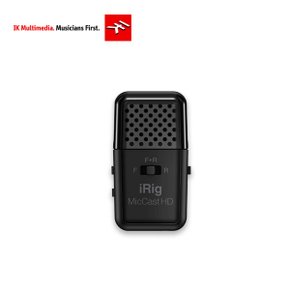 iRig Mic Cast HD  양방향 방송용 보이스 레코딩 마이크 마이크캐스트 인터넷방송 마이크비디오