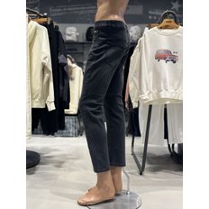 23F/W 지프 기모 블랙 스트레이트 데님 팬츠 JO4DPM133