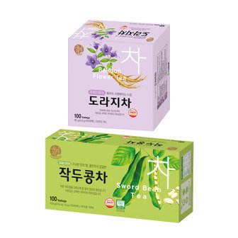  송원 작두콩차 100T +도라지차 100T (200T)