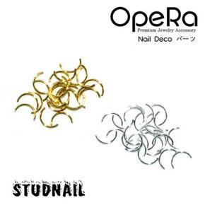 OpeRa 네일 데코 메탈 파츠 스터드(참)_63.와이어 커브 (S2224273)