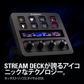 [Amazon.co.jp Stream Deck +, LCD MacPC 한정]Elgato 오디오 믹서, 컨텐츠 크리에이터를 위한