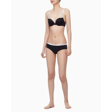 Calvin Klein Underwear 테일러드 로고 푸쉬업브레지어+팬티세트 2종 택 1(QF6866AD QF6867AD UB1/TRN)SD