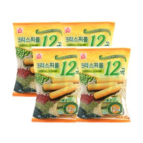 [2봉+2봉] 크리스피롤 12곡 곡물과자180g 개별위생포장 (총 4봉세트)