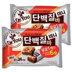 오리온 닥터유 단백질바미니 337.5g x 2봉지(박스안심포장) 단백질영