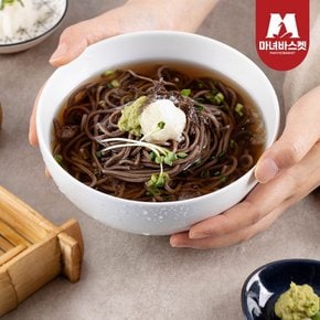 [마녀바스켓] 장인의 프리미엄 메밀소바 3인세트(메밀면3+소스3+와사비3+갈은무3)