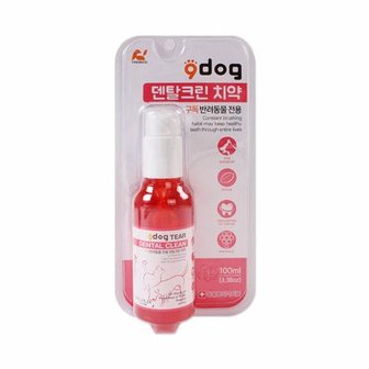 텐바이텐 9dog 덴탈크린 치약 100ml (pt)