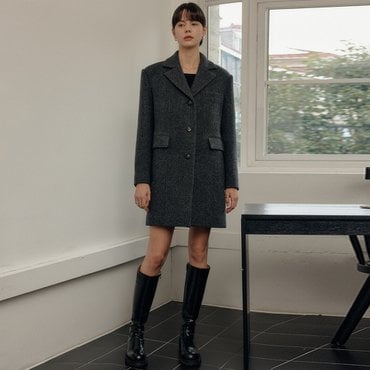 룩캐스트 [23FWCT006]아샤 울 숏 코트 / AISHA WOOL SHORT COAT_2colors