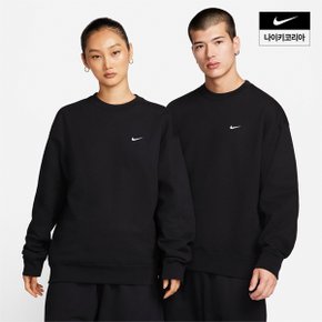 맨즈 나이키 솔로 스우시 플리스 크루 NIKE DX1362-010