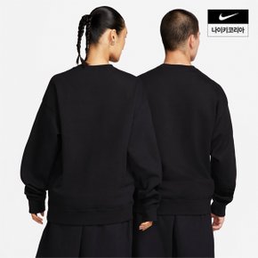 맨즈 나이키 솔로 스우시 플리스 크루 NIKE DX1362-010