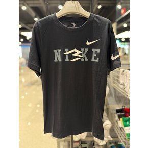 [시흥점] (140~170) 나이키키즈 3BRAND워드마크반팔티셔츠 A252TS392P BK 블랙
