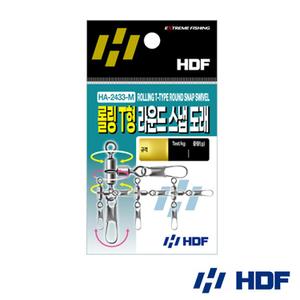 팜피싱 해동 HA-2433 롤링 T형 라운드 스냅 도래 S