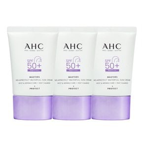 마스터즈 멜라 프로텍트 워터풀 선크림 40ml 3개
