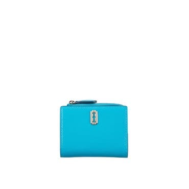분크 Perfec Flip Half Wallet (퍼펙 플립 반지갑) Cyan Blue VQB4-1WM732-1BUXX