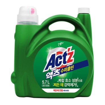  액츠 액체세제 수퍼클린 찌든때 5.7L